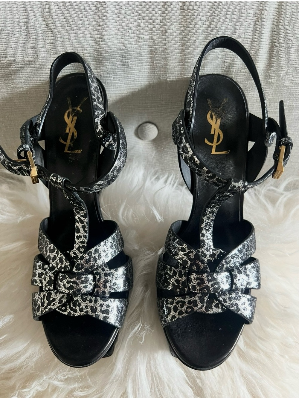 Saint Laurent Silver and Black